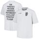 Men's PLEASURES White San Francisco Giants Precision T-Shirt