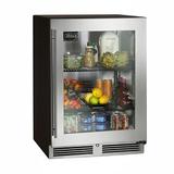 Perlick HC24RS-SG-STK 23 7/8" W Undercounter Refrigerator w/ (1) Section & (1) Door, 115v, Silver