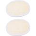 Bath Sponge Bath Sponge Bath Sponge Natural Sponge 2Pcs Natural Exfoliating Loofah Pads Exfoliating Body Scrubbers for Home Bath Sponge Natural Sponge Natural Sponge Natural Sponge