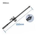 Rotating Video Live Bracket Microphone Stand Boom Arms Extension Crossbar 55CM