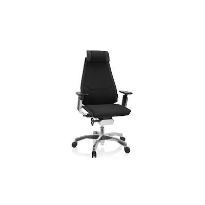 Bürostuhl / Drehstuhl GENIDIA PRO Stoff schwarz hjh OFFICE Image