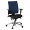 Bürostuhl / Drehstuhl PRO-TEC 350 Stoff schwarz/blau hjh OFFICE