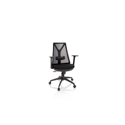 Bürostuhl / Drehstuhl FALUN BASIC Netzstoff / Stoff schwarz hjh OFFICE Image