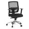 Bürostuhl / Drehstuhl NET 90 Netzstoff/Stoff schwarz/schwarz hjh OFFICE