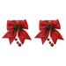 iOPQO Christmas Ornaments Christmas Tree Decorations Christmas Pendant Bow Tie Snowflake Christmas Bow Christmas Tree Decoration Supplies Christmas Pendant 2Pc Christmas Decorations Clearance