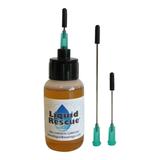 Liquid Rescue 100%-synthetic oil with X-Long needle for grandfather clocks pendulum electric cuckoo & Black Forest gets frozen clocks moving again keeps all clocks running smoothly!