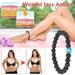 Apmemiss Wholesale Anti-Swelling Black Slimming Anklet For Men Women 1 Pcs Chakra Energy Protection Anklet Swelling Beaded Bracelet Gifts