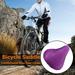 Fairnull Soft Bike Seat Cover Ergonomics Bicycle Saddle Breathable 3D Honeycomb Mesh Seat Cushion Cycling Saddle Universal Bicycle Accessories
