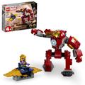 LEGO Marvel Iron Man Hulkbuster vs. Thanos 76263 Building Toy Set with Thanos and Iron Man Figures Hulkbuster Toy with Posable Mech for Super Hero Battle Action Fun Marvel Toy for Kids Ages 4 and Up