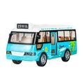 School bus toy School Bus Model Toy Simulation Bus Toy Kids Bus Plaything with Light and Music