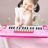 Piano Keyboard for Kids Kid Keyboard Piano With Microphone- 37 Keys Keyboard Piano Kids Multifunction Music Educational Instrument Toy Keyboard Piano For 3 4 5 6 7 8 Girls And Boys