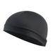 Active Sweat Wicking Bike Helmet Liner Cycling Skull Cap Cooling for Women & Men - Black