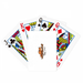 Panda Red Raccoon Bed Art Deco Fashion Poker Playing Magic Card Fun Board Game