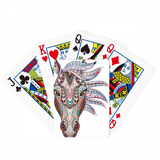 Mosaic Style Colorful Horse Design Poker Playing Magic Card Fun Board Game
