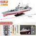 Custom MOC Same as Major Brands! Block Aircraft Carrier With LED Building Blocks Soldier Battleship Brick Weapon Warship Toys Warcraft Ship Boat