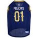 Pets First NBA New Orleans Pelicans Mesh Basketball Jersey for DOGS & CATS - Licensed Comfy Mesh 21 Basketball Teams / 5 sizes