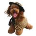 Lohuatrd Adorable Pet Cape Funny Outfits with Bow Tie Adjustable Hat for Cats And Dogs Perfect for Halloween