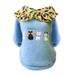 Four Cats Pattern Sweatshirt Cartoon Pet Dogs Costume for Winter â€“ Skin-Friendly Fabric