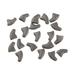 SSBSM 20Pcs Soft Plastic Colorful Cat Nail Caps - Paw Claw Protector Cover - with Glue - Cat Nail Caps - Soft Nail Covers - Pet Claw Protectors