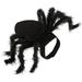 Halloween Pet Spider Style Clothes Horrorible Creative Pet Hoodie Simulation Plush Costume Halloween Funny Cosplay Clothes for Puppy Dog Kitten(Size S)