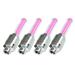 Bike lights 4pcs Wheel Lights Tire Light for Car Bike Motorcycle (Pink)