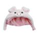 Pet Hat - Super Soft Fade-Resistant Acrylic - Adorable Pig Modeling Pet Cat Hat - Headwear Decor - Pet Supplies