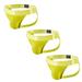 3PCS/Pack Mens Thongs Jockstrap Low Rise Athletic Supporter Jockstrap Mens Breathable Briefs Jockstrap