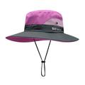 Sun Hat UPF 50+ Wide Brim Bucket Hat Windproof Fishing Hats