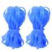 Jump rope 2PCS Widen Skipping Rope Toy Thickening Stretchy Rope Toy Extra-curricular Rubber Band Skipping Toys Sports Jumping Rope Toys for School Playing Blue
