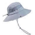 Summer Men Bucket Hat Foldable Windproof Cord Panama Hat UV Protection Worksite Hats Sun Hat Fishing Hat Mesh New