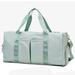 Women Sports Gym Bags Travel Wet Dry Bags Waterproof Yoga Weekend Workout Bags Luggage Bags Light green