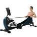 Magnetic Rowing Machine A Folding Rower with 14-Level Adjustable Resistance LCD