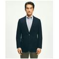 Brooks Brothers Men's Classic Fit Cotton Pique Knit 1818 Blazer | Navy | Size 46 Regular