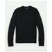 Brooks Brothers Men's Fine Merino Wool Crewneck Sweater | Black | Size XS
