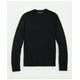 Brooks Brothers Men's Fine Merino Wool Crewneck Sweater | Black | Size XS