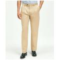 Brooks Brothers Men's Pleat-Front Cotton Vintage Chino Pants | Beige | Size 32 30