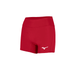 Mizuno Women s Elevated 4 Inseam Volleyball Short Size Extra Extra Small Red (1010)