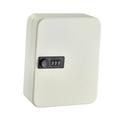 Key Cabinet with Combination Lock Key Lock Box Wall Mount with Code Security Key Box Key Box Key Holder Lockbox for Office Wall Cabinet White 28 hook