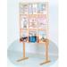 Wooden Mallet Divulge Optional Solid Oak Floor Stand in Light Oak