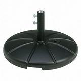 Grosfillex Umbrella Base with Filling Cap Black US602117