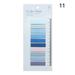 60/120/200pcs Stationery Novelty Office Supplies Bookmark Tab Strip Label Memo Pad Paster Sticker Sticky Notes Loose-leaf 11