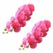 JPLZi Water Velvet Phalaenopsis High Chinese Phalaenopsis Wedding Flower Art Home Furnishing Hotel Decoration Artificial Flowers 2pc Artificial Flowers Realistic Artificial Flowers Indoor