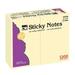 Charles Leonard Plain Sticky Notes - 3 x 5 in. - Pack of 3