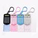 4 Pcs Pocket Calculator Handheld Calculator Mini Calculator with Button Battery Basic Office Calculators for Home School Kids Teacher