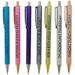 7 Pen Everyday Work Office Ballpoint Pen Set Description Adult Attitude Office Gift for Coworkers and Friends