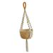 Plant Macrame Hanger Decorative Flower Pot Holder Wall Planter Plant Shelf Indoor Hanging Planter Basket for Ceiling Office Porch Home B