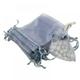 50pcs Premium Sheer Organza Bags White Wedding Favor Bags with Drawstring 3x4 inches Jewelry Gift Bags for Party Jewelry Festival Makeup Organza Favor Bags net gift bags drawstring goody bags