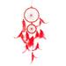 Wiueurtly Hummingbird Decorations for Bedroom Wind Catchers & Spinners Led Handmade Lace Dream Catcher Feather Bead Hanging Decoration Ornament Gift
