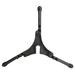 Stove standï¼Œ gas tank stand Foldable Outdoor Camping Hiking Cooking Gas Tank Stove Stand Canister Tripod (Black)