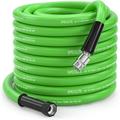 SPECILITE 75 FT Garden Hose No Kink with Universal Joint Flexible Potable Water Hose with Swivel Grip Drinking Water Safe Lightweight Hoses for Yard RV Boat Outdoor